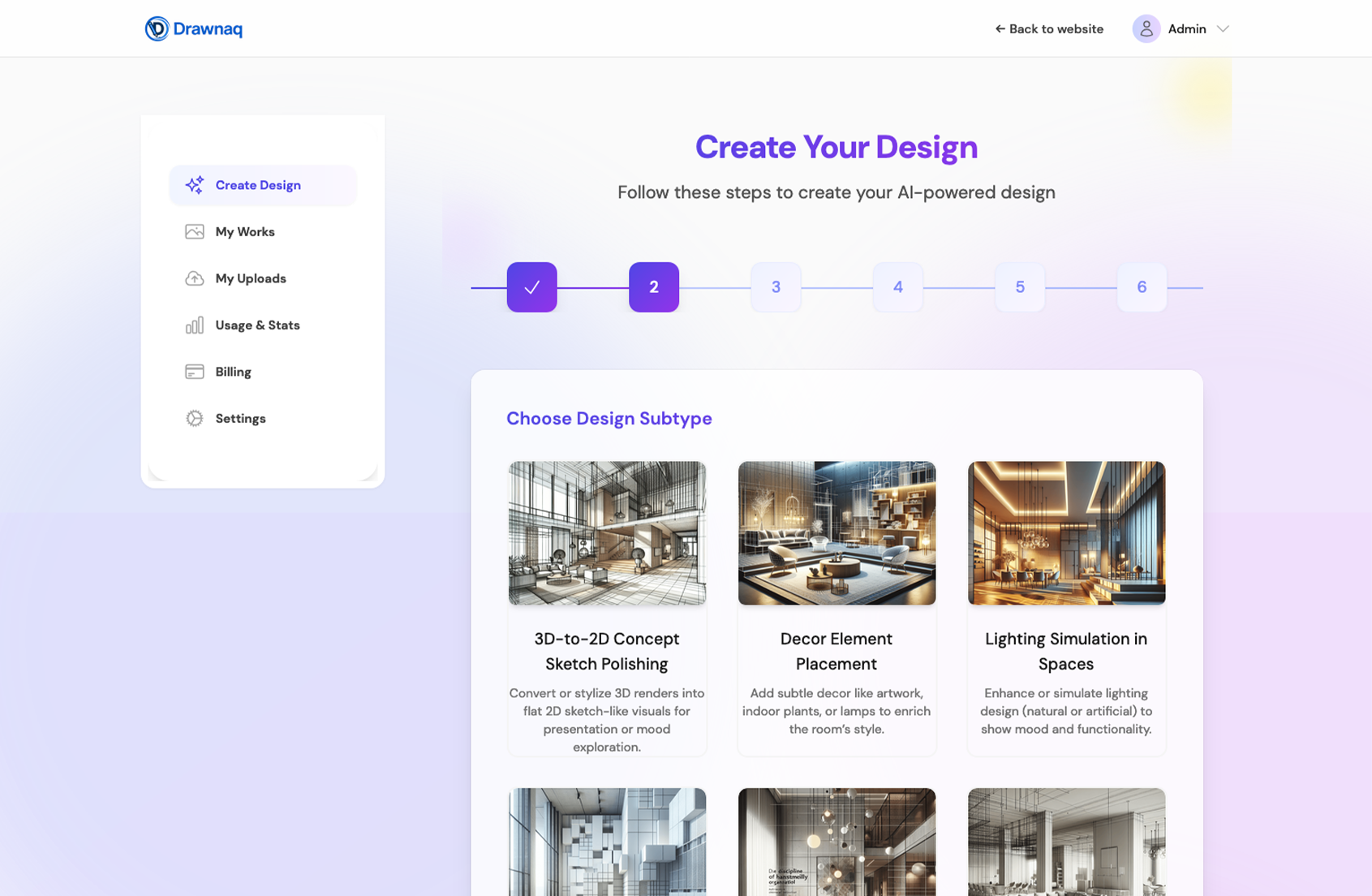 Aperçu du projet Drawnaq